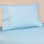 3pc Twin Sheet Set for Blue and Brown Mod Dots Bedding Collection