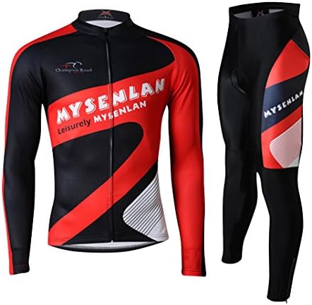 MSLNA Mens Summer Super Thin Long Sleeve Coolplus Riding Suits Black 2XL
