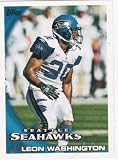 2010 Topps NFL Football Card #89 Leon Washington - Seattle Seahawks - NFL Trading Card at Amazon.com