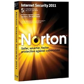Norton Internet Security 2011, 5 Computers, 1 Year Subscription (PC)
