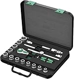 Wera Zyklop 8100 SB 3 3/8-Inch SAE Ratchet Set, 17-Piece by Wera
