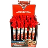6pc Disney Cars 2 Retractable Pen with Rope