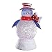 8" Glitter Buddies Battery Operated LED Lighted Christmas Penguin Glitterdome