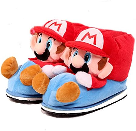 Banado® (Adult) Anime Soft Plush Slippers High Shoes Woman Winter House Slippers