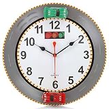 Racing Car Chime Clock with Light Sensor
