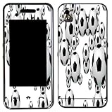 Soccer Balls Design Decal Protective Skin Sticker for Samsung Instinct