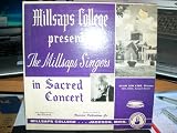 Millspas College presents The Millsaps Singers in Sacred Concert (RCA Victor) LP Vinyl 1950's