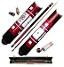 Designer Hardwood Pool Stick - Red Royal Flush Poker