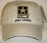 NASCAR Mark Martin U.S. Army #8 Khaki Buckle back Cap