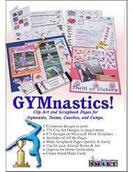 Digital Software: ScrapSMART - GYMnastics Software Clip Art and Scrapbook Pages for Gymnasts, Teams, Coaches, and Camps [Download] - ScrapSMART