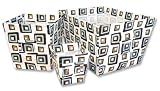 Chocolate Blocks Fabric Storage Bins