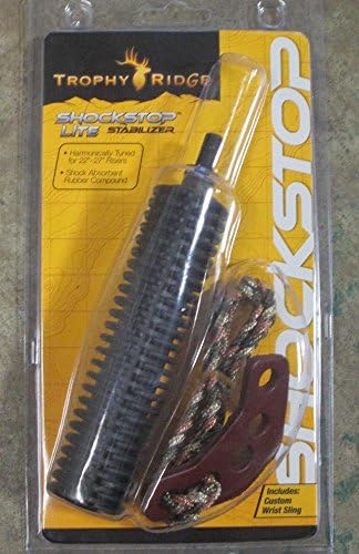 Archery Accessories NEW 2014 TROPHY RIDGE SHOCKSTOP LITE STABILIZER AND WRIST SLING shock stop