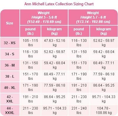 Ann Michell Classic Latex Waist Cincher