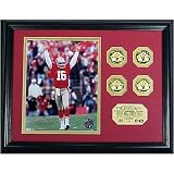 Highland Mint San Francisco 49ers Joe Montana Super Bowl Bronze Coin Collection