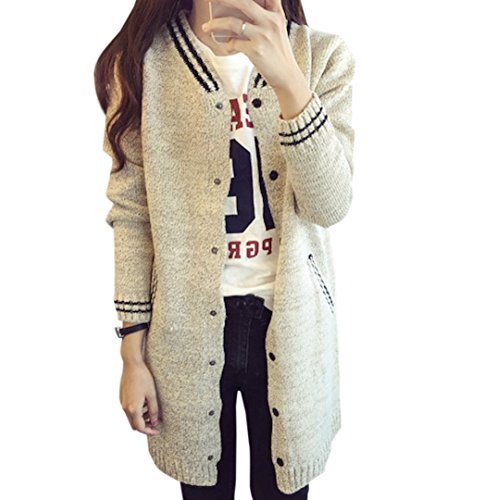 (フアングー)huanggu 緩いニット 長袖シャツ セーター コート 保温 トップス トレンディ 秋物 秋冬 ロング カジュアル 切り替えワンピース チュニック ニット レディース ニットワンピース