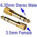 Stereo Jack Adapter Socket adattatore...