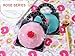 Silicone Watertight Cup Mug Lid Cover Cap leak proof leakproof Set selection 4pcs (Roses)