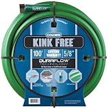 Colorite Kink Free CL7958100CEZ Premium Heavy Duty 5/8-Inch x 100-Foot Green Garden Hose