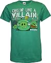 Fifth Sun Angry Birds Chillin' Like a Villain Men's Slim Fit T-Shirt
