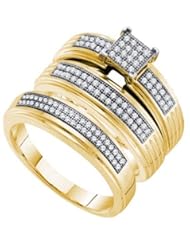 0.40CTW DIAMOND TRIO SET