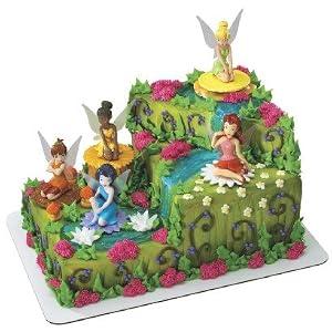 Tinkerbell Fairy Friends Signature Cake Topper