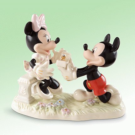 LENOX DISNEY Mickey and Minnie Proposal