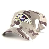 Urban Boundaries - Baltimore Ravens Black & White Camouflage Baseball Hat