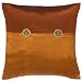 EXP Decorative Handmade Burgundy Copper Thai Silk Cushion Cover / Pillow Sham