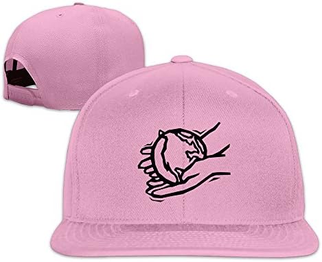 VOLTEBQ Cherish Last Drop Flat Bill Walk Adjustable Cap Snapback Pink
