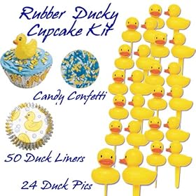 Baby Shower Cakes Cupcakes (Item bs3)- Do-It-Yourself Cupcakes Package 8 - 75 Total Pieces