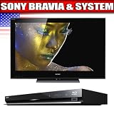 Sony BRAVIA NX 800 Series 52-Inch LCD TV, Black + Sony BDP-S470 Blu-ray Disc Player