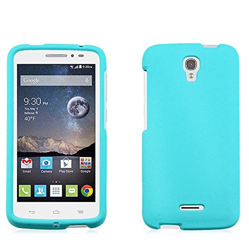 Alcatel One Touch POP Astro Case, NexÂ® For Alcatel One Touch POP Astro Multicolor Rubberized HARD Snap On Cover Case (teal)