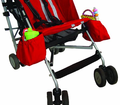 Kiddie Kangaroo Travel Storage Accessory Stroller in Red