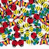 144 Mini Insect Erasers