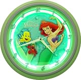 Product details for Disney Princess Little Mermaid Ariel Neon Clock
