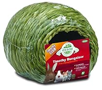OXBOW PET PRODUCTS 448152 Timothy Club Bungalow for Pets, Medium
