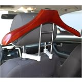 Car Backseat Coat Hanger - Back Seat Hanger - Wood