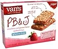 Van's Gluten Free Snack Bars, PB&J Strawberry, 7.05 Ounce (Pack of 2)
