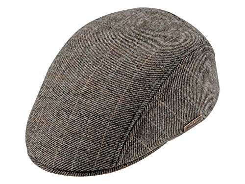 Warm Wool Blend Petersham Ivy League Flat Cap