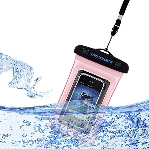 Waterproof Underwater Gdealer Pouch Dry Bag Pack Case Cover for Cell Phone (Compatibile with: iPhone 5s 5c 5 4s 4, Nokia Lumia 1020 920 928, HTC 8X and other SmartPhones less than 4.5 inch) (pink)