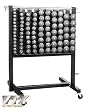 Aerobic Neoprene Dumbbell Set W/ Rack
