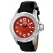 Sporting Goods : Invicta Men's Diver Collection Black Leather Watch #4663