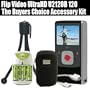 Pure Digital Flip Video UltraHD U2120B 120 Min Digital Camcorder Black With "The Buyers Choice Accessory Kit" Includes Slim Hard Shell Case + HDMI Cables + AA Battery & Charger Set + More