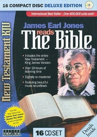 James Earl Jones Reads the Holy Bible 16 Audio CD Set