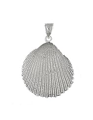 Clevereves 14K White Gold Pendant Shell 10.3 - Gram(s)