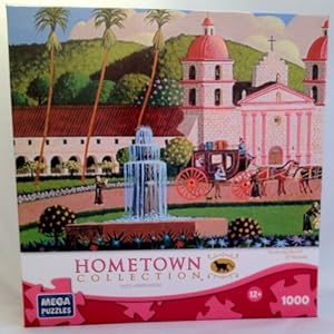Hometown Collection Puzzles on Amazon Com  Hometown Collection 1000 Piece Puzzle   Visit To The