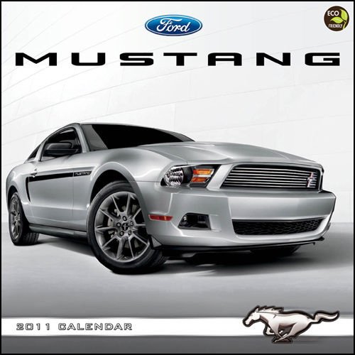 Ford Mustang Wall Calendar 2011