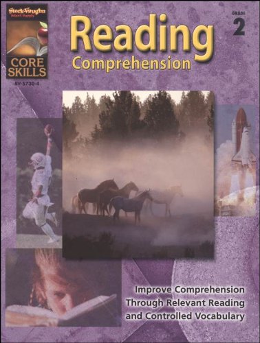steck vaughn core skills reading comprehension student edition grade 2 reading comprehension