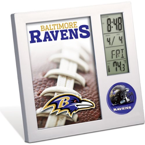 NFL Baltimore Ravens Digital Desk Clock