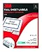 3M Permanent Adhesive Full Sheet Labels, 8.5 x 11 Inches, White, 100 per Pack (3100-M)